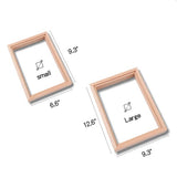 Personalisierter LED-Lichtmalerei-Fotorahmen – Individuelle Wandkunst